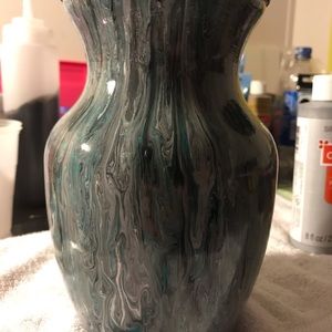 Hand painted vase